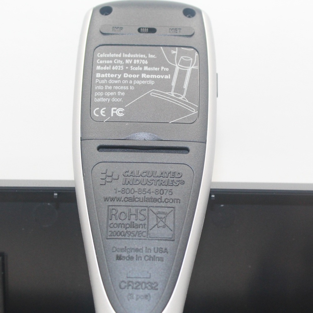 Scale Master Pro Model 6025 Advanced Digital Plan Measure with Case User Guide - Picture 8 of 10